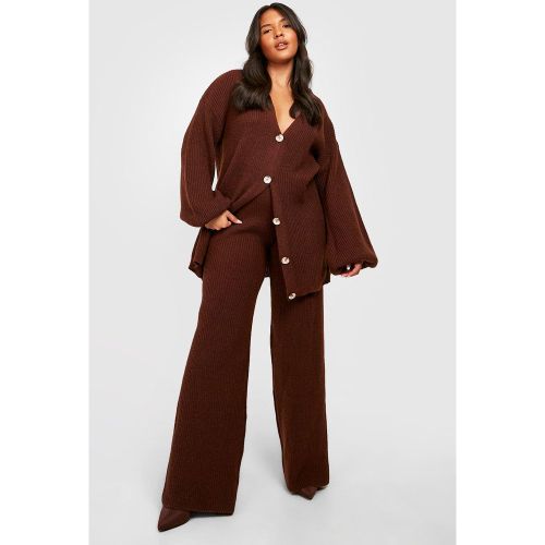 Grande Taille - Ensemble En Maille Épaisse - 44 - boohoo - Modalova