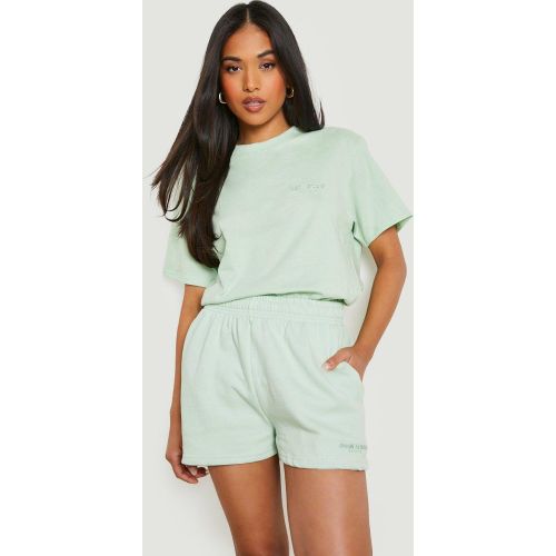 Petite" - Ensemble De Survêtement Avec T-Shirt Et Short - S - boohoo - Modalova