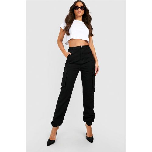 Tall" - Jogging Cargo Taille Haute - 38 - boohoo - Modalova