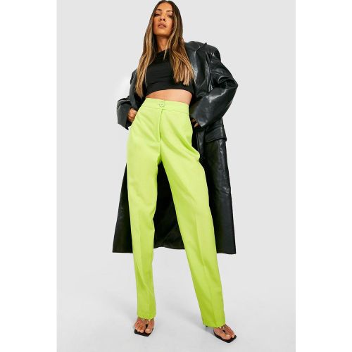 Pantalon De Tailleur Plissé Fuselé - 38 - boohoo - Modalova
