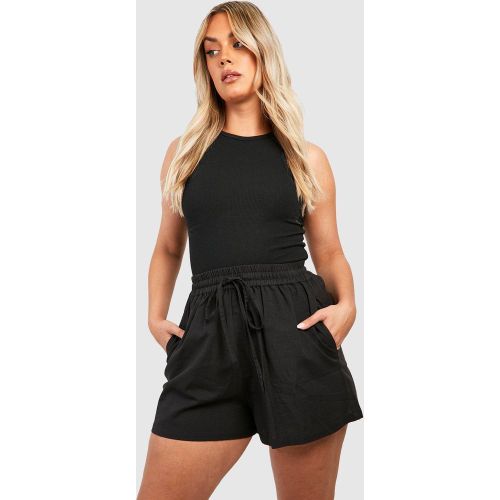 Grande Taille - Short Fluide - 50 - boohoo - Modalova