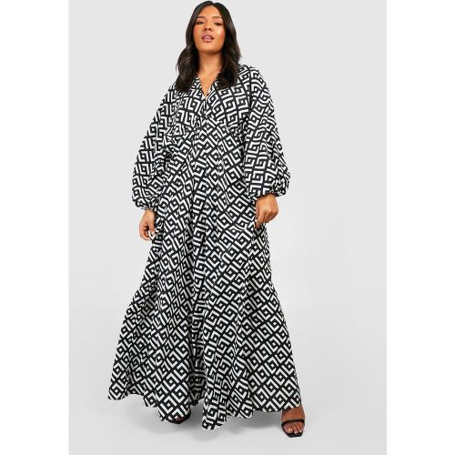 Grande Taille - Robe Longue Décolletée - 56 - boohoo - Modalova