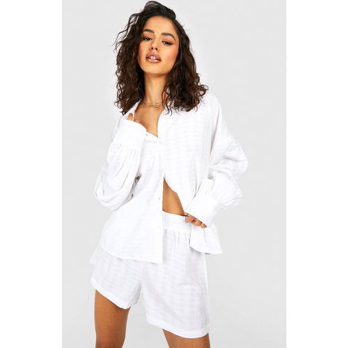 Ensemble Avec Chemise Ample Et Short - 40 - boohoo - Modalova