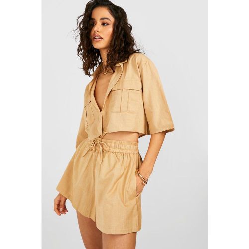 Short En Lin - 34 - boohoo - Modalova