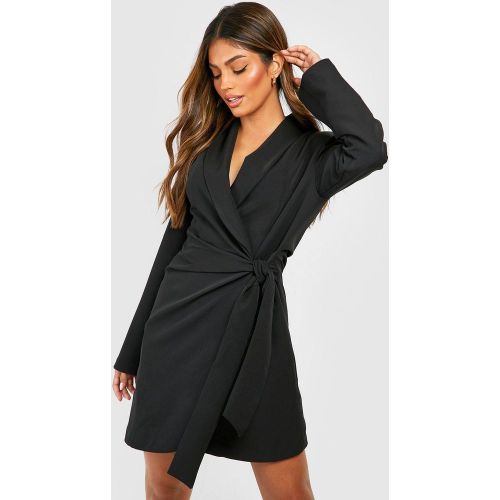 Robe Blazer Nouée - 44 - boohoo - Modalova