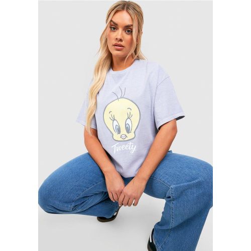Grande Taille - T-Shirt À Imprimé Looney Tunes - 44-46 - boohoo - Modalova