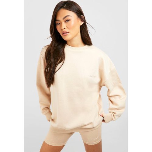 Ensemble Avec Sweat Oversize Et Short Cycliste - S - boohoo - Modalova