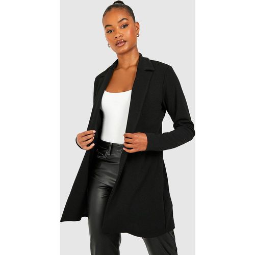 Tall" - Blazer Long Basique En Jersey - 42 - boohoo - Modalova