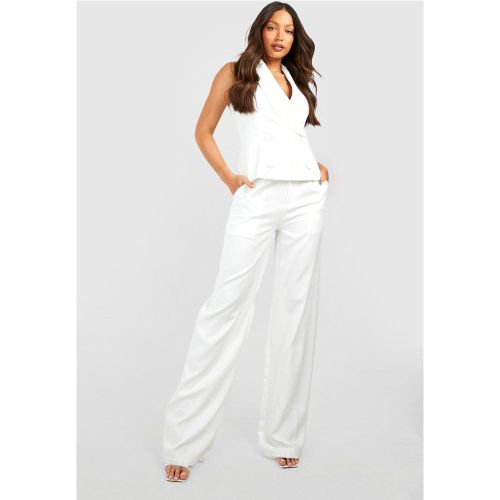 Tall" - Pantalon De Tailleur Premium Large - 34 - boohoo - Modalova