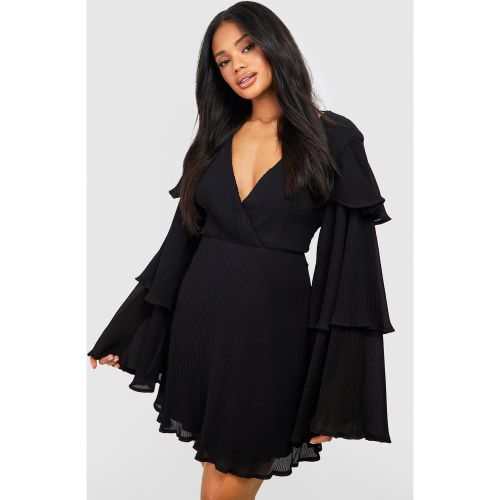 Robe Patineuse Plissée - 36 - boohoo - Modalova