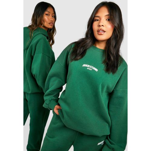 Grande Taille - Sweat Oversize À Slogan Dsgn Studio - 44 - boohoo - Modalova