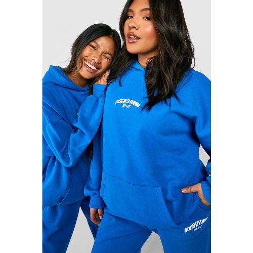 Grande Taille - Sweat À Capuche Oversize À Slogan Dsgn Studio - 44 - boohoo - Modalova