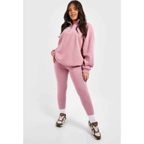 Grande Taille - Ensemble Oversize Avec Sweat Et Legging - 44 - boohoo - Modalova