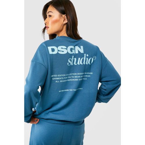 Sweat Oversize Épais À Slogan - S - boohoo - Modalova