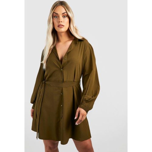 Grande Taille - Robe Chemise - 54 - boohoo - Modalova
