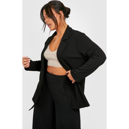 Grande Taille - Blazer Ample En Jersey - 52 - boohoo - Modalova