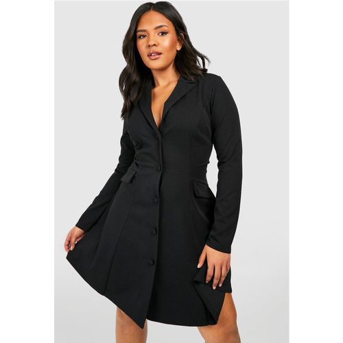 Grande Taille - Robe Blazer Patineuse - 52 - boohoo - Modalova