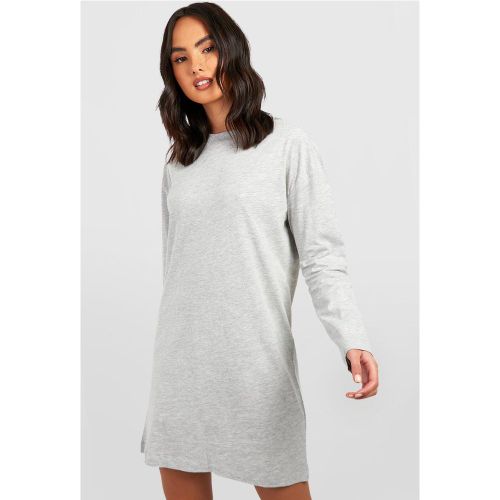Robe Sweat À Épaules Tombantes - L - boohoo - Modalova