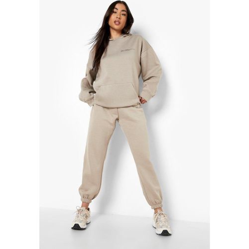 Sweat À Capuche Oversize À Inscription - S - boohoo - Modalova