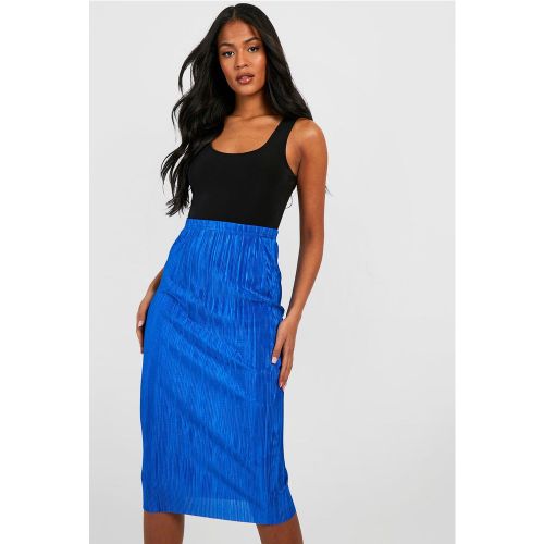 Tall" - Jupe Mi-Longue Plissée - 36 - boohoo - Modalova
