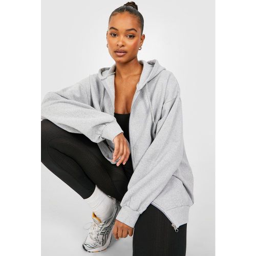 Tall" - Sweat À Capuche Oversize Zippé - S - boohoo - Modalova