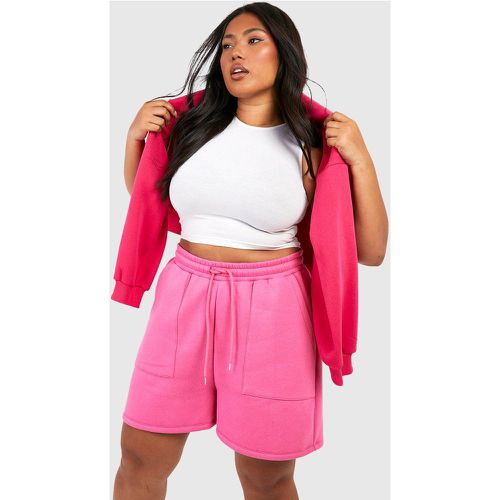 Grande Taille - Short De Jogging À Coutures Apparentes - boohoo - Modalova