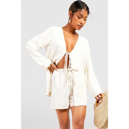 Ensemble Avec Blouse Et Short Ample - 40 - boohoo - Modalova