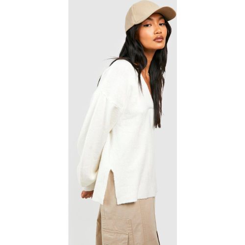 Pull Doux En Maille Douce - L - boohoo - Modalova
