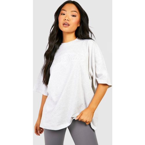 Petite" - T-Shirt Brodé - S - boohoo - Modalova