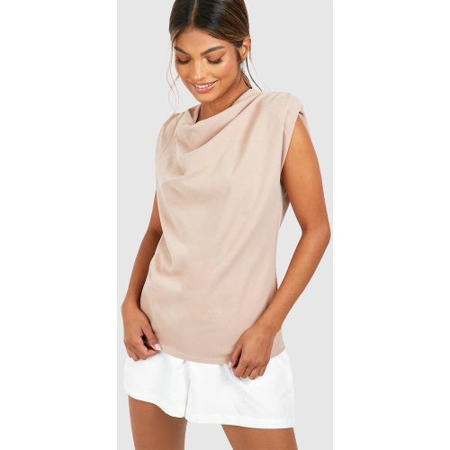 Blouse À Épaulettes Et Col Bénitier - 42 - boohoo - Modalova
