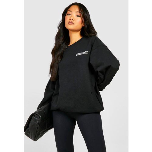 Petite" - Sweat Oversize À Slogan Dsgn Studio - S - boohoo - Modalova