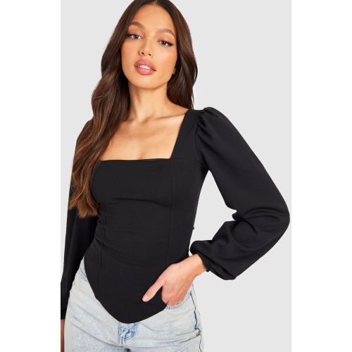 Tall" - Corset À Manches Longues - 42 - boohoo - Modalova