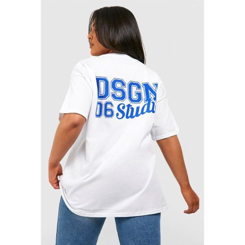 Grande Taille - Sweat Oversize À Slogan Dsgn Studio - 44 - boohoo - Modalova