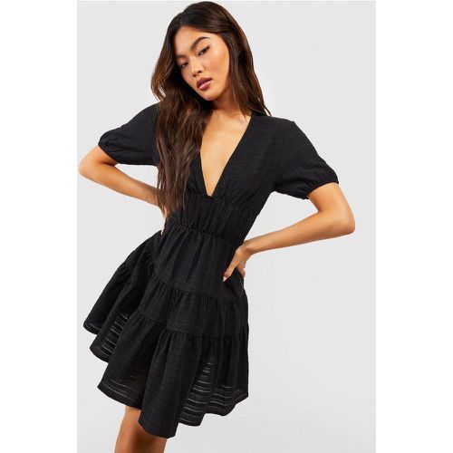 Robe Babydoll À Volants - boohoo - Modalova