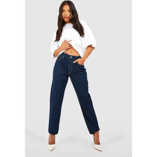 Petite" - Jean Mom Basique Taille Haute - 38 - boohoo - Modalova