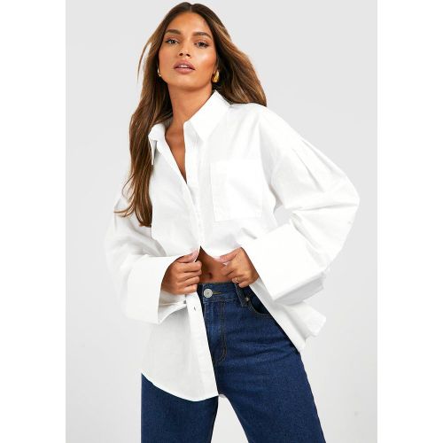 Chemise En Coton - 34 - boohoo - Modalova