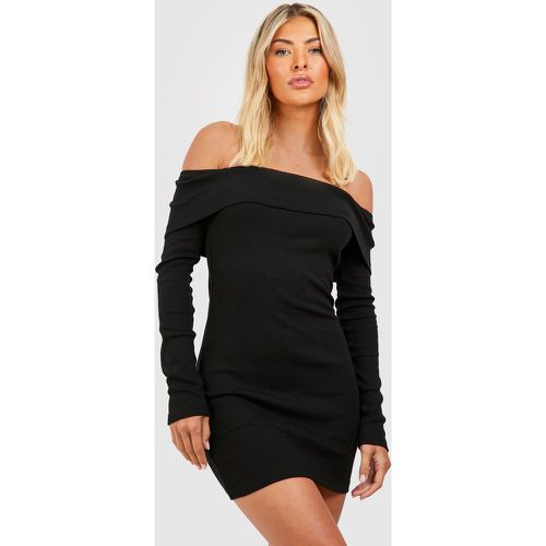 Robe Moulante Basique À Col Bateau - 36 - boohoo - Modalova