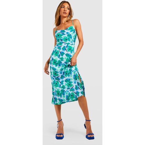 Robe Nuisette Mi-Longue Fleurie - M - boohoo - Modalova