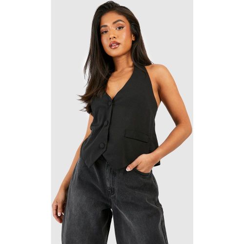 Petite" - Gilet Noué Sans Manches - 38 - boohoo - Modalova