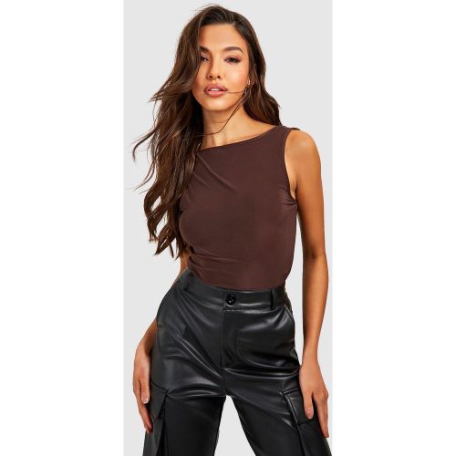Body Soyeux Dos Nu - 38 - boohoo - Modalova