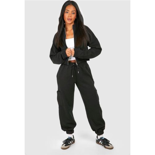 Survêtement Court Avec Bomber Et Jogging Cargo - M - boohoo - Modalova