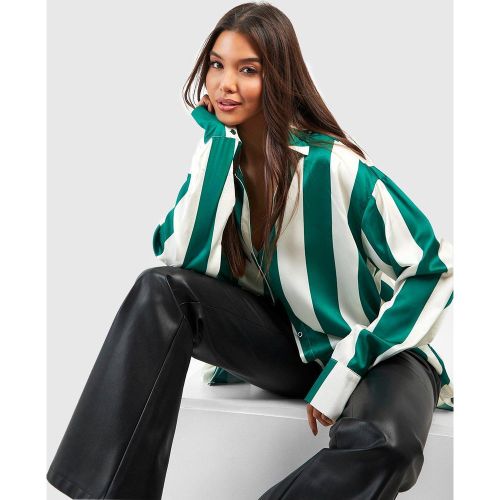 Chemise À Rayures Larges - 34 - boohoo - Modalova
