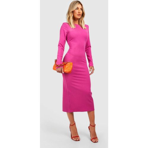 Robe Mi-Longue À Fente - 34 - boohoo - Modalova
