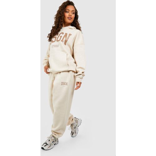 Survêtement À Slogan Dsgn Studio - Blanc Écru - S, Blanc Écru - boohoo - Modalova