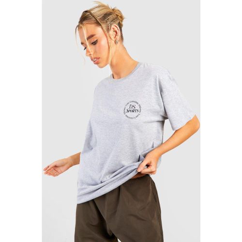 T-Shirt Oversize À Slogan - S - boohoo - Modalova
