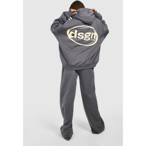 Sweat À Capuche Et Slogan Dsgn Studio - S - boohoo - Modalova