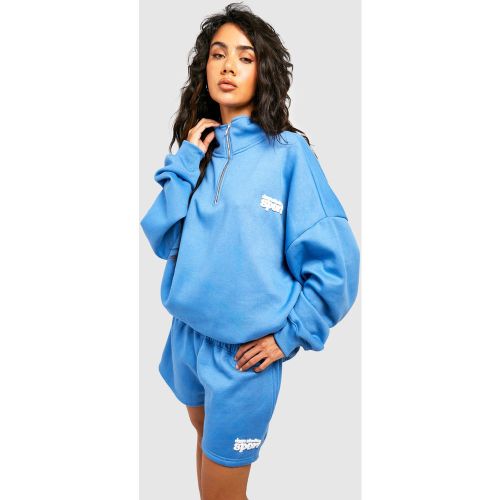 Sweat À Col Zippé - S - boohoo - Modalova