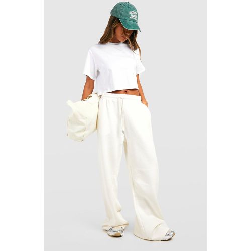 Jogging Extra Large À Poche - Blanc Écru - S, Blanc Écru - boohoo - Modalova