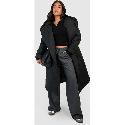 Petite" - Doudoune Oversize Matelassée - 38 - boohoo - Modalova