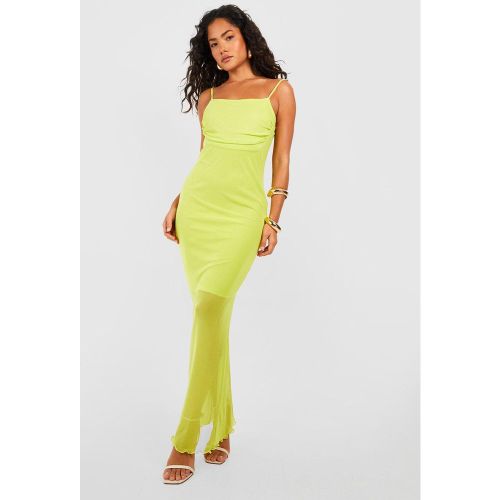 Robe Longue En Mesh - 8 - boohoo - Modalova